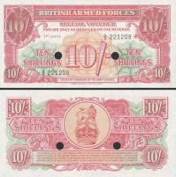 *10 Shilling Veľká Británia 1956, M28b UNC - Kliknutím na obrázok zatvorte -